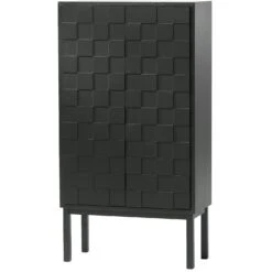 Collect 2016 Schränkchen Schwarz / Schwarz Gefärbt Eiche