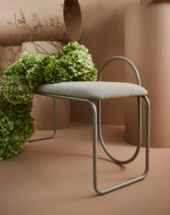 AYTM Angui Bank, Taupe 9 AYTM Angui Bank, Taupe -SitzEleganz Geschaft aytm angui bench anthracite boucle l110xw39xh68 9