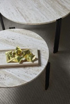 AYTM Tribus Kaffeetisch 60 Cm, Schwarz / Travertinfarben 5 AYTM Tribus Kaffeetisch 60 Cm, Schwarz / Travertinfarben -SitzEleganz Geschaft aytm tribus 26