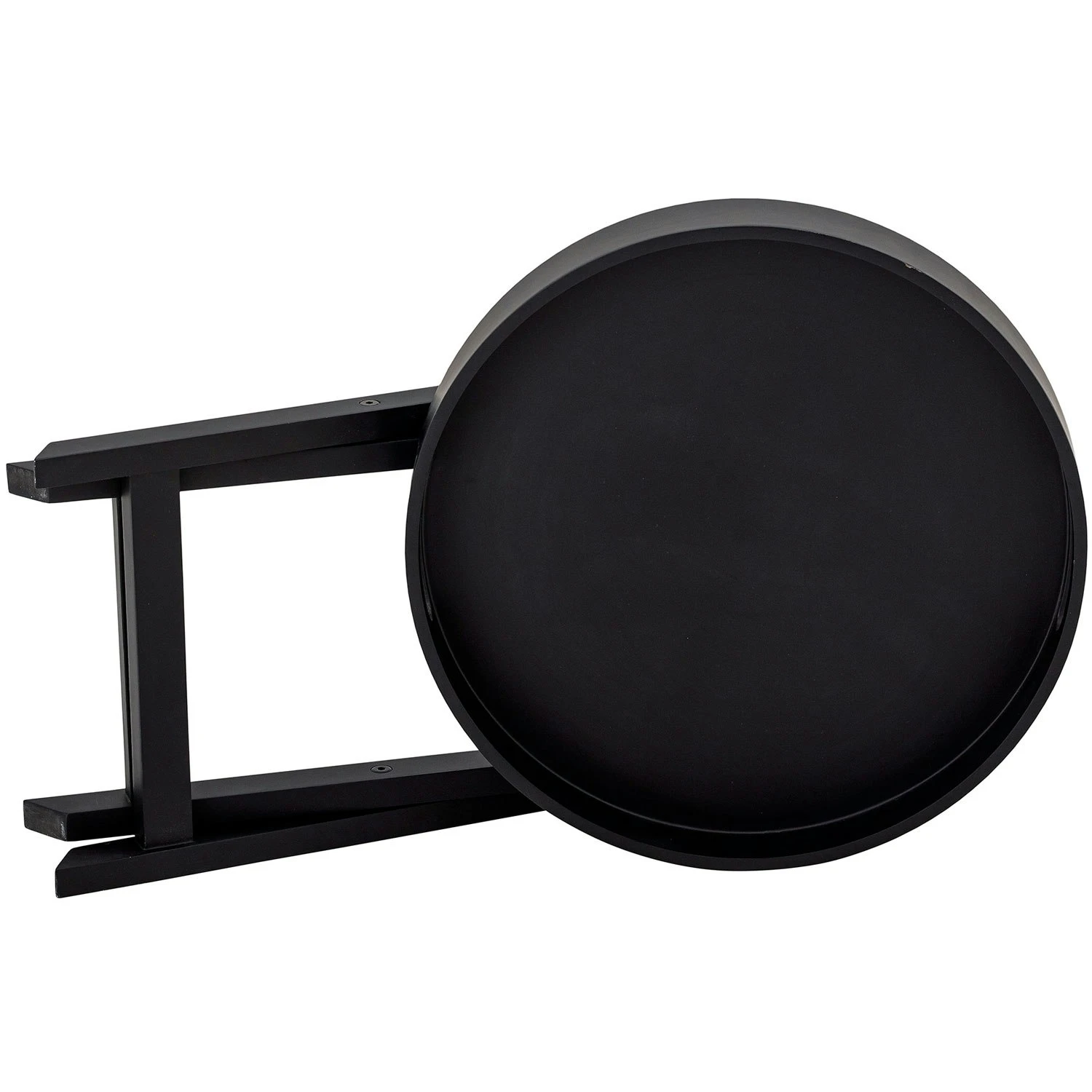 Bloomingville Freya Beistelltisch / Tabletttisch Gummiholz, Schwarz 3 Bloomingville Freya Beistelltisch / Tabletttisch Gummiholz, Schwarz – Bild 3