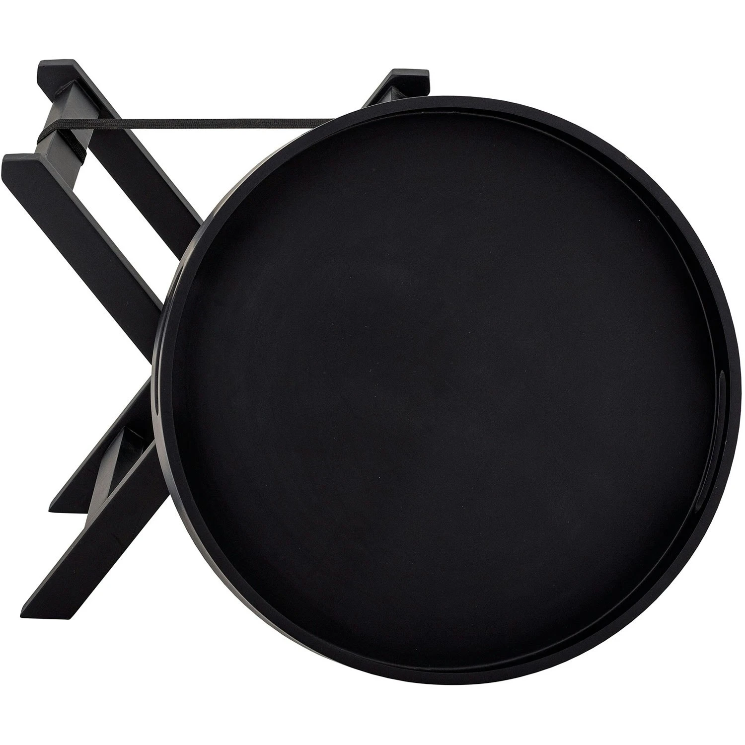 Bloomingville Freya Beistelltisch / Tabletttisch Gummiholz, Schwarz 4 Bloomingville Freya Beistelltisch / Tabletttisch Gummiholz, Schwarz – Bild 4