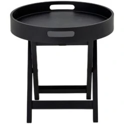 Bloomingville Freya Beistelltisch / Tabletttisch Gummiholz, Schwarz 10 Bloomingville Freya Beistelltisch / Tabletttisch Gummiholz, Schwarz -SitzEleganz Geschaft bloomingville freya sidetable black rubberwood 4