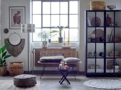 Bloomingville Freya Beistelltisch / Tabletttisch Gummiholz, Schwarz 11 Bloomingville Freya Beistelltisch / Tabletttisch Gummiholz, Schwarz -SitzEleganz Geschaft bloomingville freya sidetable black rubberwood 5