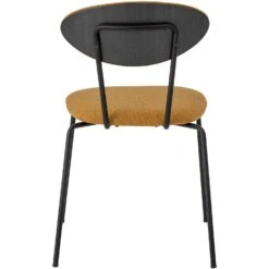 Bloomingville Mason Esszimmerstuhl, Gelb / Schwarz 9 Bloomingville Mason Esszimmerstuhl, Gelb / Schwarz -SitzEleganz Geschaft bloomingville mason dining chair yellow polyester 3
