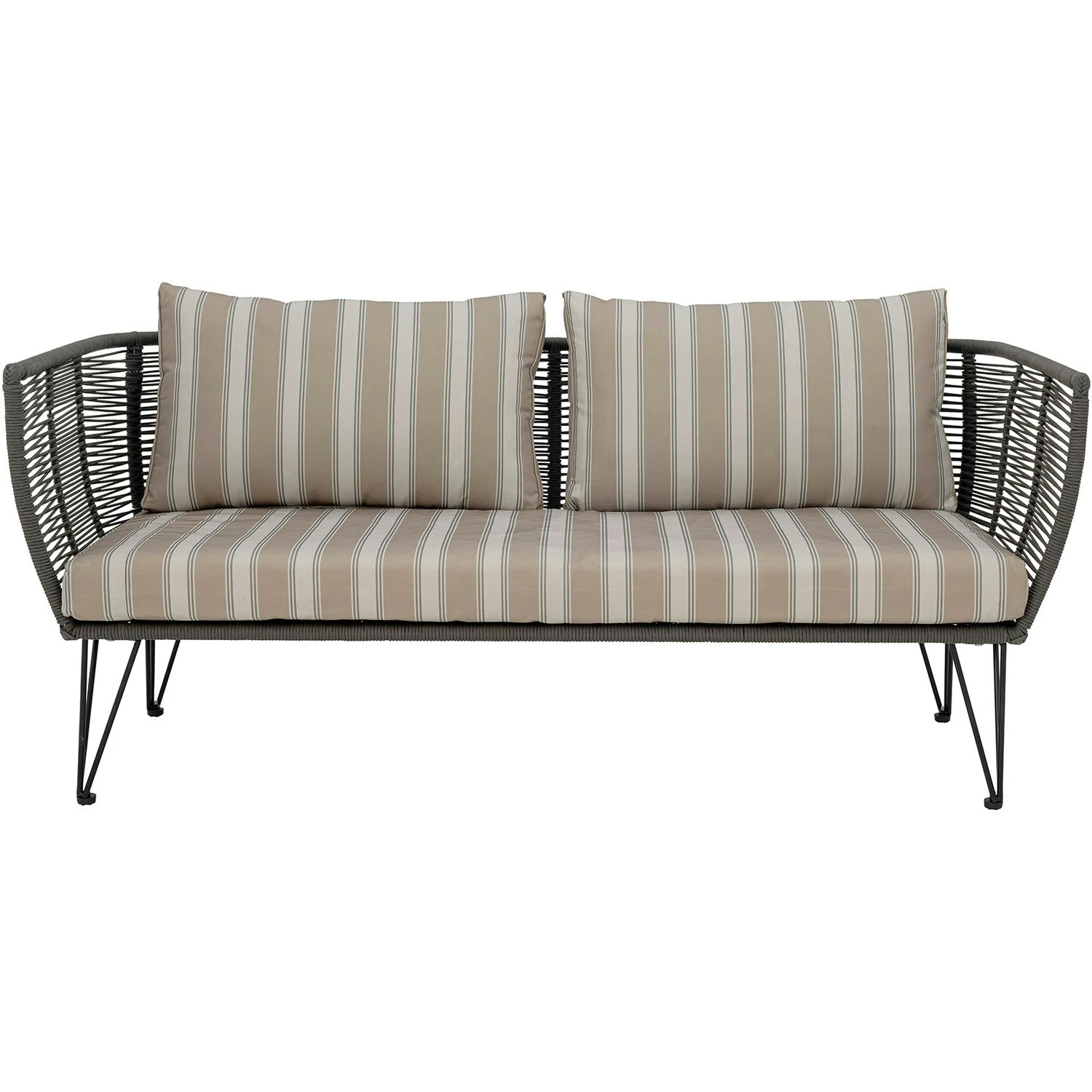 Bloomingville Mundo Sofa Mit Kissen, Grün 1 Bloomingville Mundo Sofa Mit Kissen, Grün