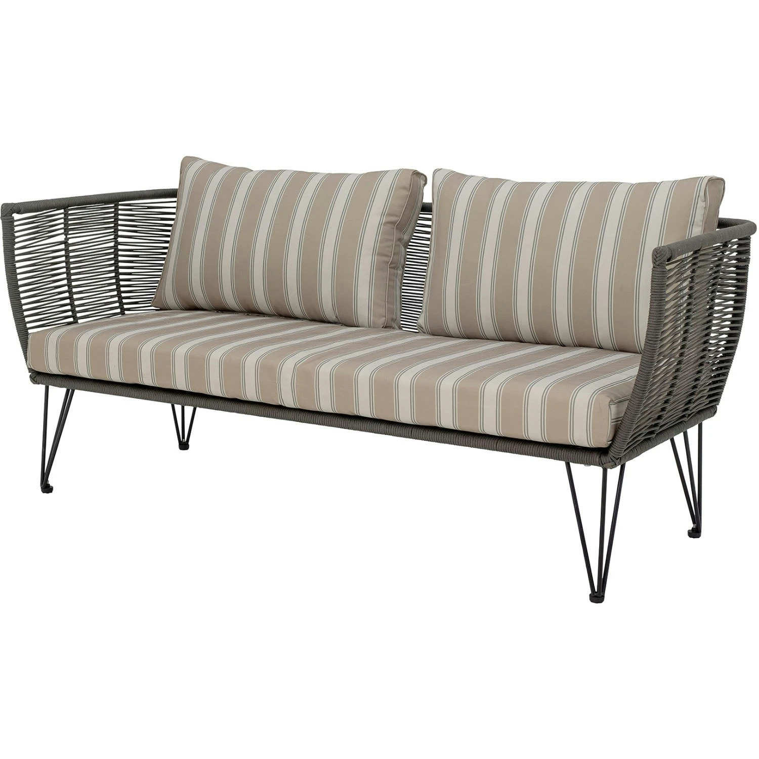 Bloomingville Mundo Sofa Mit Kissen, Grün 3 Bloomingville Mundo Sofa Mit Kissen, Grün – Bild 3