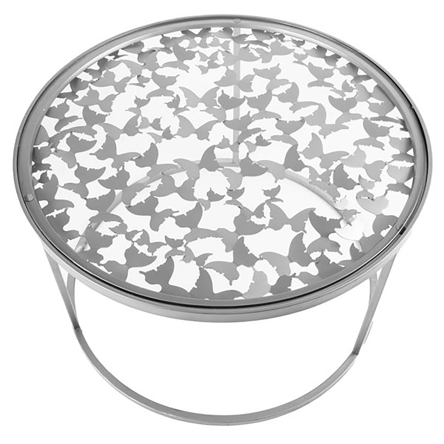 Butterfly Kaffeetisch, Silver 2 Butterfly Kaffeetisch, Silver – Bild 2