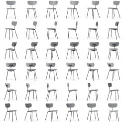 Habit Stuhl, Grau / Grau 11 Habit Stuhl, Grau / Grau -SitzEleganz Geschaft decotique habit stuhl 41