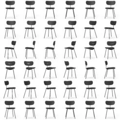 Habit Stuhl Schwarz, Schwarz Leder / Schwarz Eiche 11 Habit Stuhl Schwarz, Schwarz Leder / Schwarz Eiche -SitzEleganz Geschaft decotique habit stuhl 67