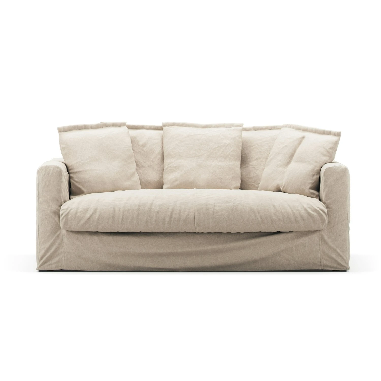 Le Grand Air Sofa 2-Sitzer Baumwolle, Beige 1 Le Grand Air Sofa 2-Sitzer Baumwolle, Beige