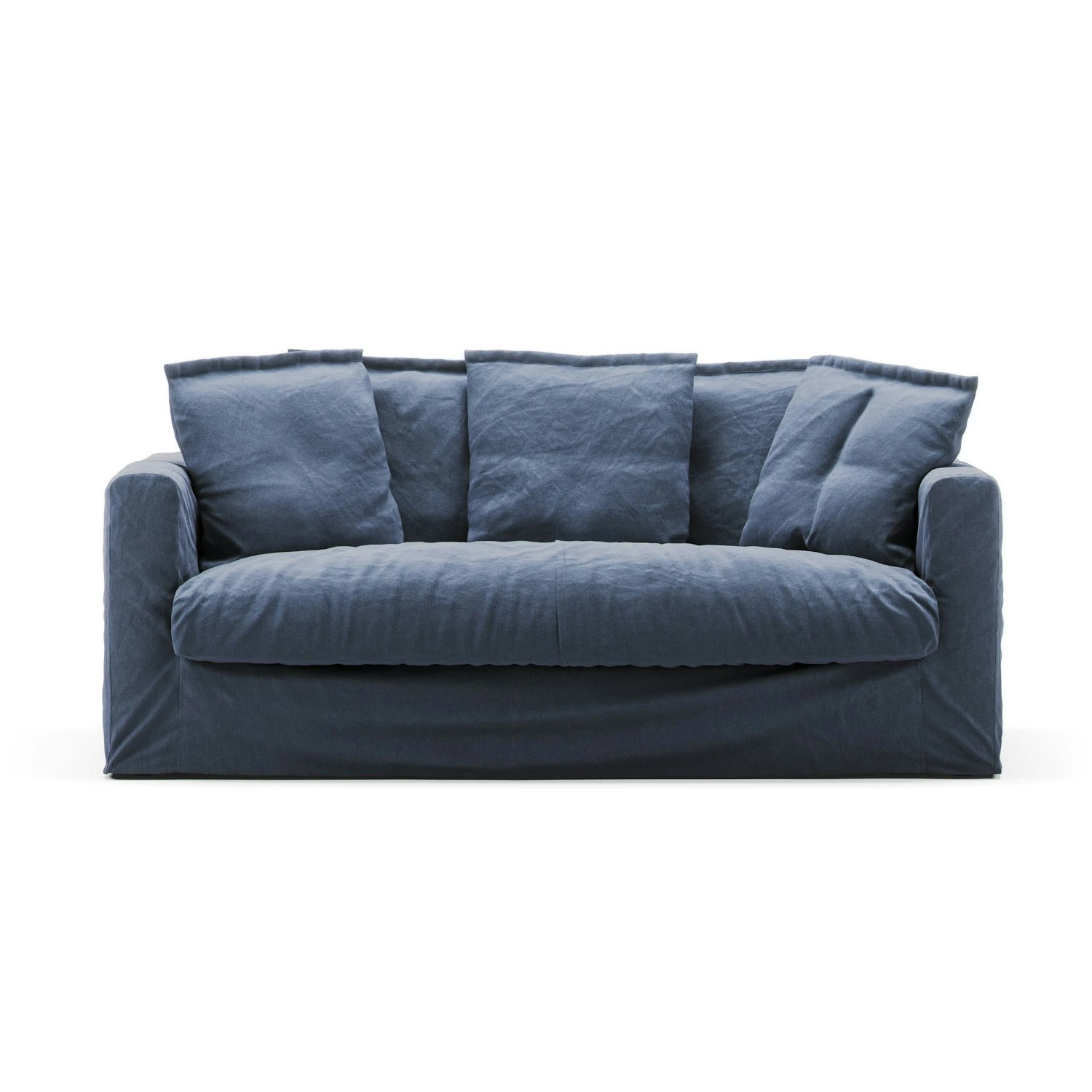 Le Grand Air Sofa 2-Sitzer Baumwolle, Dunkelblau 1 Le Grand Air Sofa 2-Sitzer Baumwolle, Dunkelblau