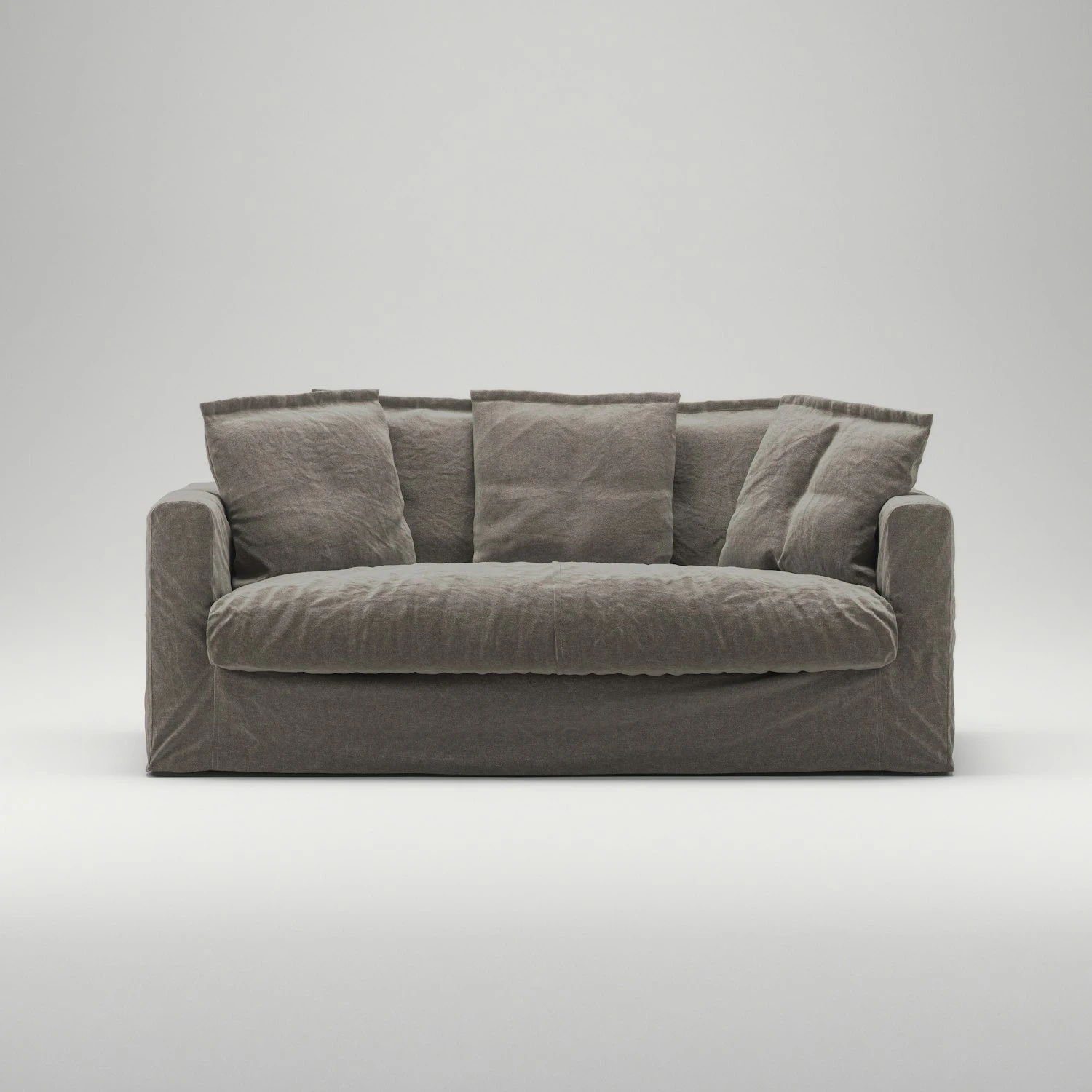 Le Grand Air Sofa 2-Sitzer Leinen, Smokey Granite 3 Le Grand Air Sofa 2-Sitzer Leinen, Smokey Granite – Bild 3