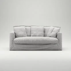 Le Grand Air Sofa 2-Sitzer Leinen, Misty Grey 8 Le Grand Air Sofa 2-Sitzer Leinen, Misty Grey -SitzEleganz Geschaft decotique le grand air sofa 2 sitzer leinen 2