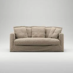 Le Grand Air Sofa 2-Sitzer Leinen, Savage Linen -SitzEleganz Geschaft decotique le grand air sofa 2 sitzer leinen 23