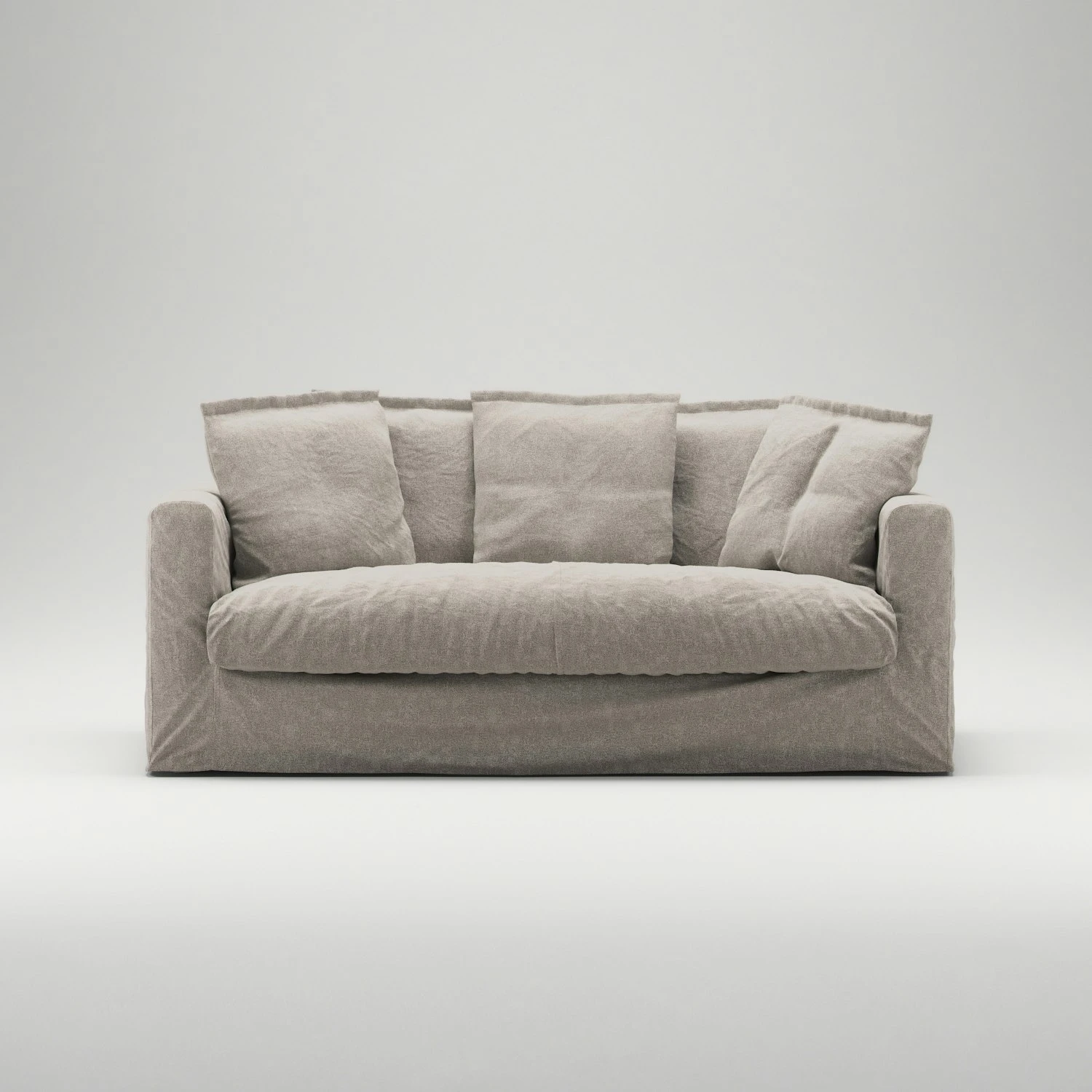 Le Grand Air Sofa 2-Sitzer Leinen, Future Grey 2 Le Grand Air Sofa 2-Sitzer Leinen, Future Grey – Bild 2