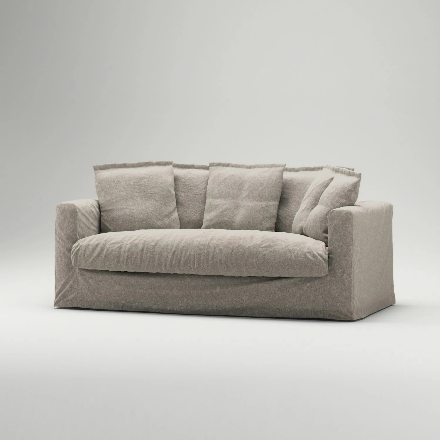 Le Grand Air Sofa 2-Sitzer Leinen, Future Grey 3 Le Grand Air Sofa 2-Sitzer Leinen, Future Grey – Bild 3