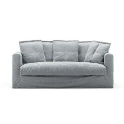 Le Grand Air Sofa 2-Sitzer Leinen, Nordic Sky