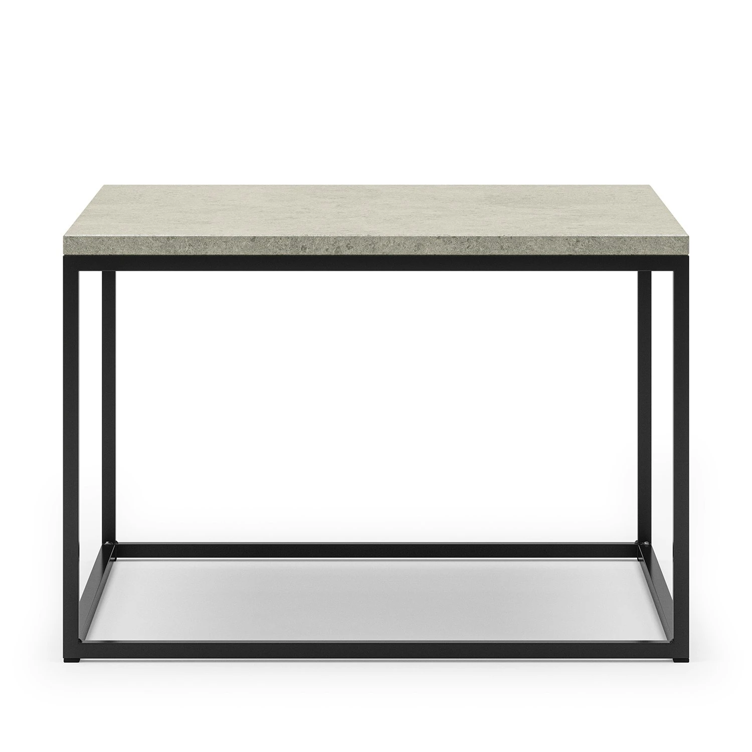 Marvelous Air Kaffeetisch 60x60 Cm, Jura-Kalkstein / Schwarz 1 Marvelous Air Kaffeetisch 60x60 Cm, Jura-Kalkstein / Schwarz