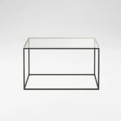 Observe Kaffeetisch 70x70 Cm, In Klarem Glas -SitzEleganz Geschaft decotique observe coffee table 70x70 cm 3