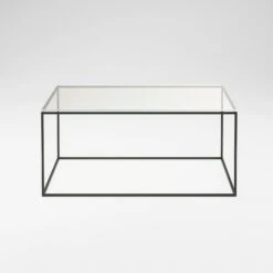 Observe Kaffeetisch 89x89 Cm, In Klarem Glas -SitzEleganz Geschaft decotique observe coffee table 89x89 cm 3