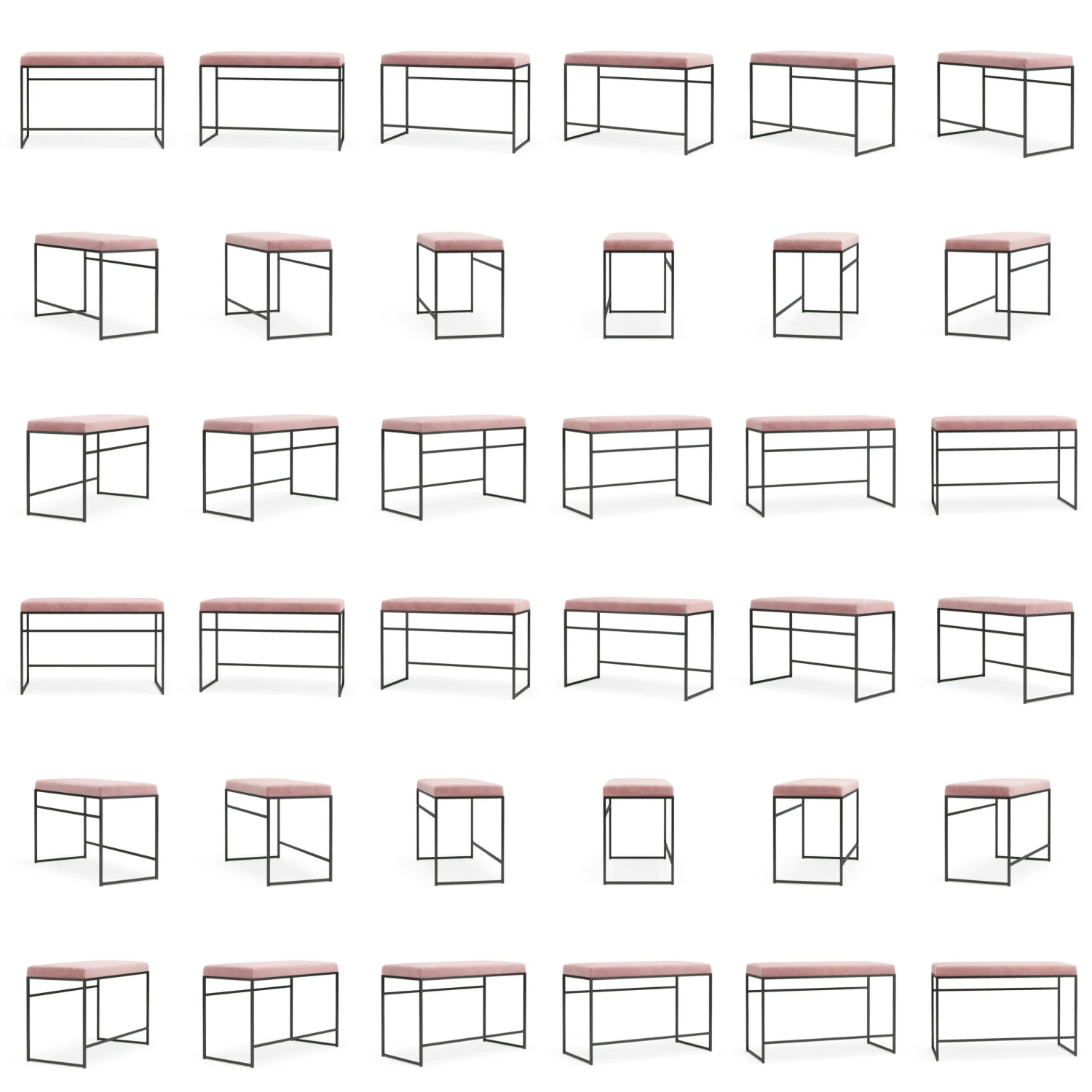 Bank Schwarz / Samt Mellow 4 Bank Schwarz / Samt Mellow – Bild 4