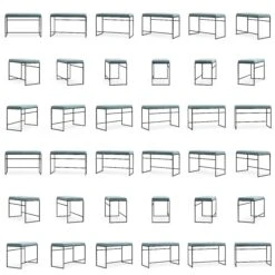 Bank Schwarz / Samt Petrol 7 Bank Schwarz / Samt Petrol -SitzEleganz Geschaft department bank schwarz 6