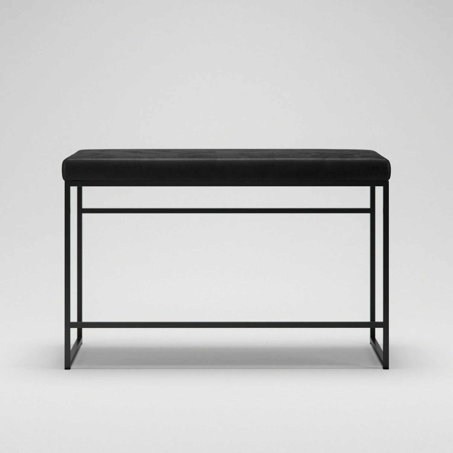 Bank, Schwarz / Schwarz Samt 2 Bank, Schwarz / Schwarz Samt – Bild 2