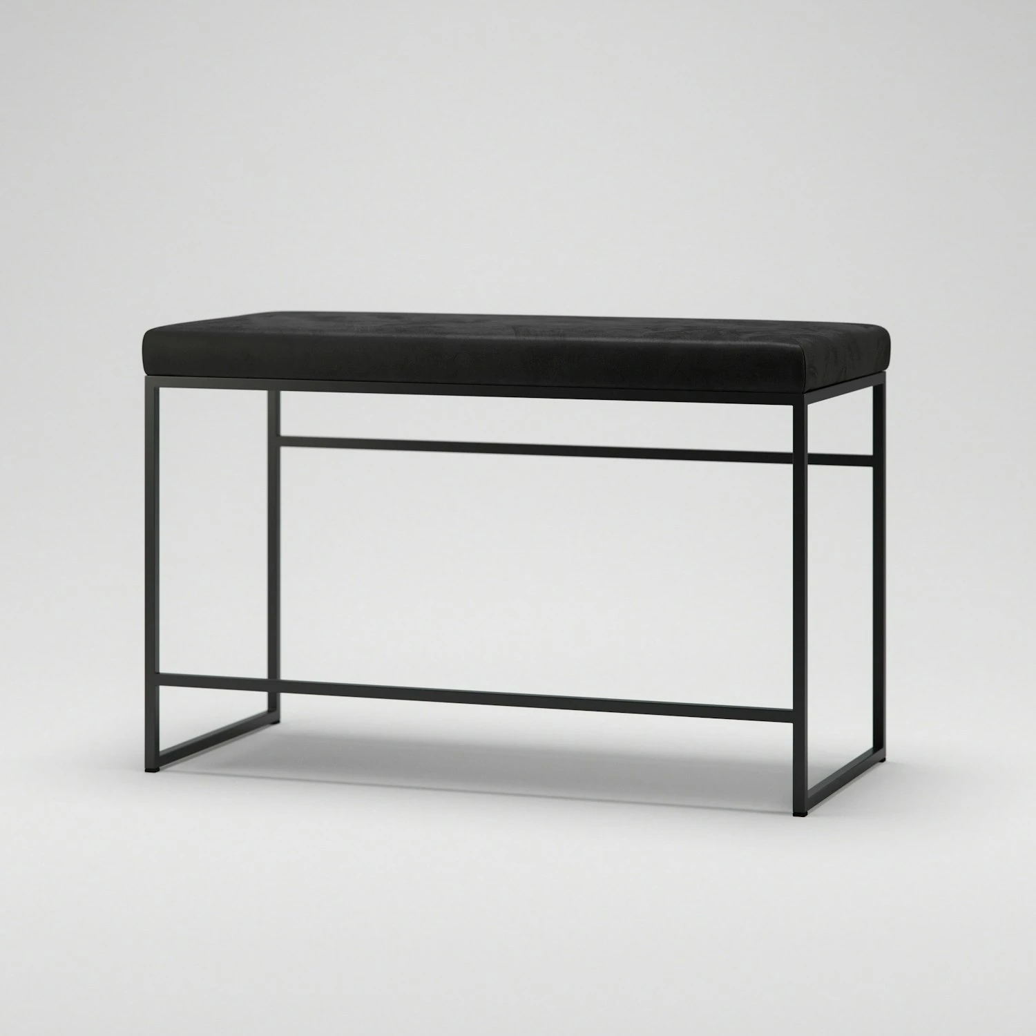 Bank, Schwarz / Schwarz Samt 3 Bank, Schwarz / Schwarz Samt – Bild 3