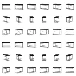 Bank, Schwarz / Schwarz Samt 9 Bank, Schwarz / Schwarz Samt -SitzEleganz Geschaft department bank wei 46