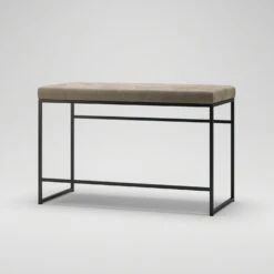 Bank, Schwarz / Taupe Samt 7 Bank, Schwarz / Taupe Samt -SitzEleganz Geschaft department bank wei 83