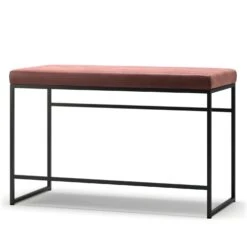 Bank, Schwarz / Rost Samt