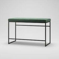 Bank, Schwarz / Grün Samt 7 Bank, Schwarz / Grün Samt -SitzEleganz Geschaft department bank wei 93