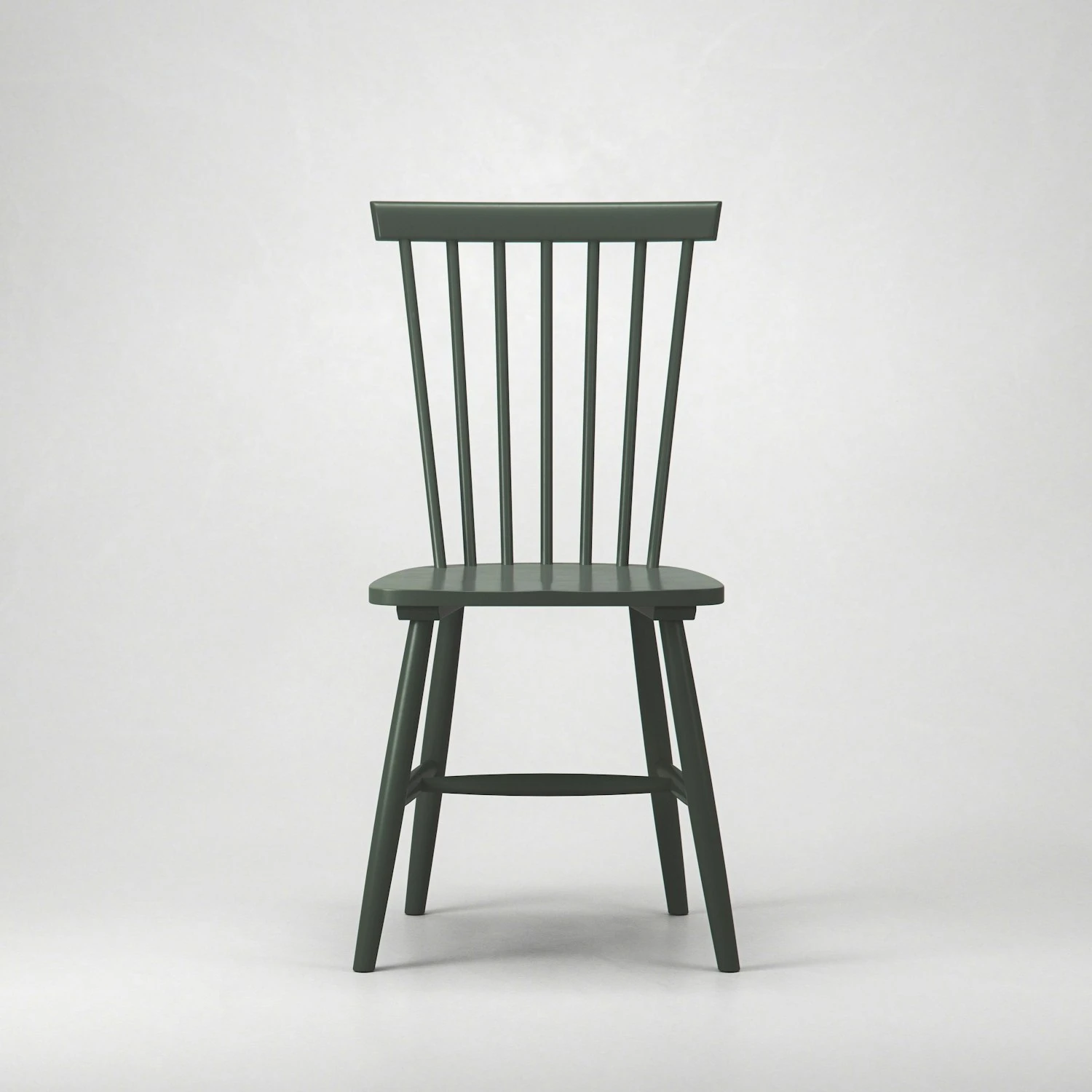 Wood H17 Windsor-Stuhl, Dunkelgrün 2 Wood H17 Windsor-Stuhl, Dunkelgrün – Bild 2