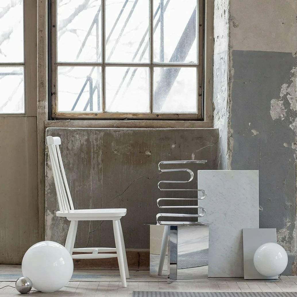 Wood H17 Windsor-Stuhl, Weiß 3 Wood H17 Windsor-Stuhl, Weiß – Bild 3