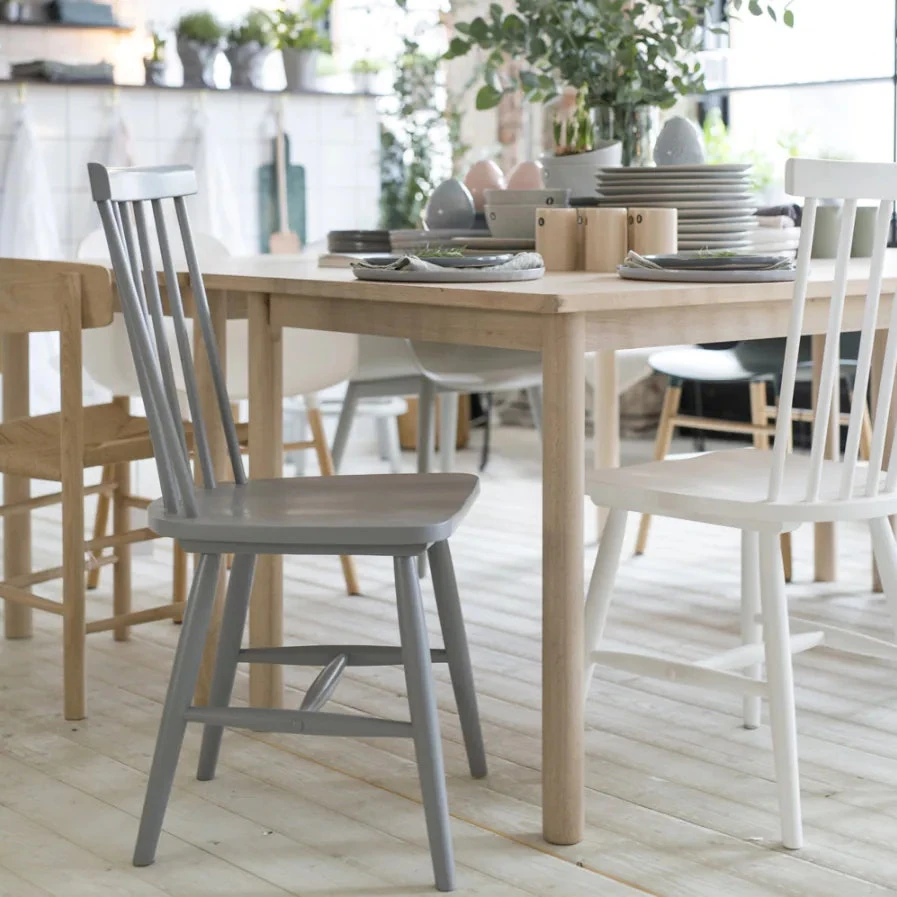 Wood H17 Windsor-Stuhl, Weiß 2 Wood H17 Windsor-Stuhl, Weiß – Bild 2