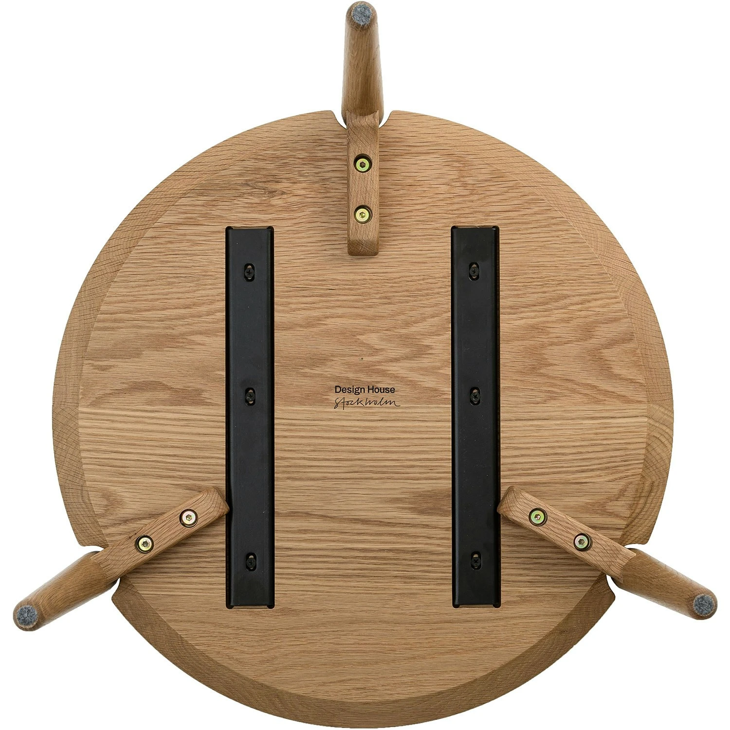 Design House Stockholm Aria Kaffeetisch Ø50 Niedrig, Eiche 2 Design House Stockholm Aria Kaffeetisch Ø50 Niedrig, Eiche – Bild 2