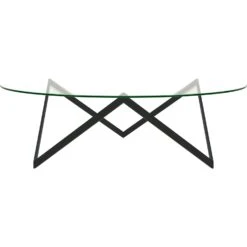 Sirius Kaffeetisch Ø120x38 Cm, Schwarz