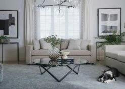 Sirius Kaffeetisch Ø120x38 Cm, Schwarz 8 Sirius Kaffeetisch Ø120x38 Cm, Schwarz -SitzEleganz Geschaft englesson sirius soffbord plattjarn black 120x38h 2