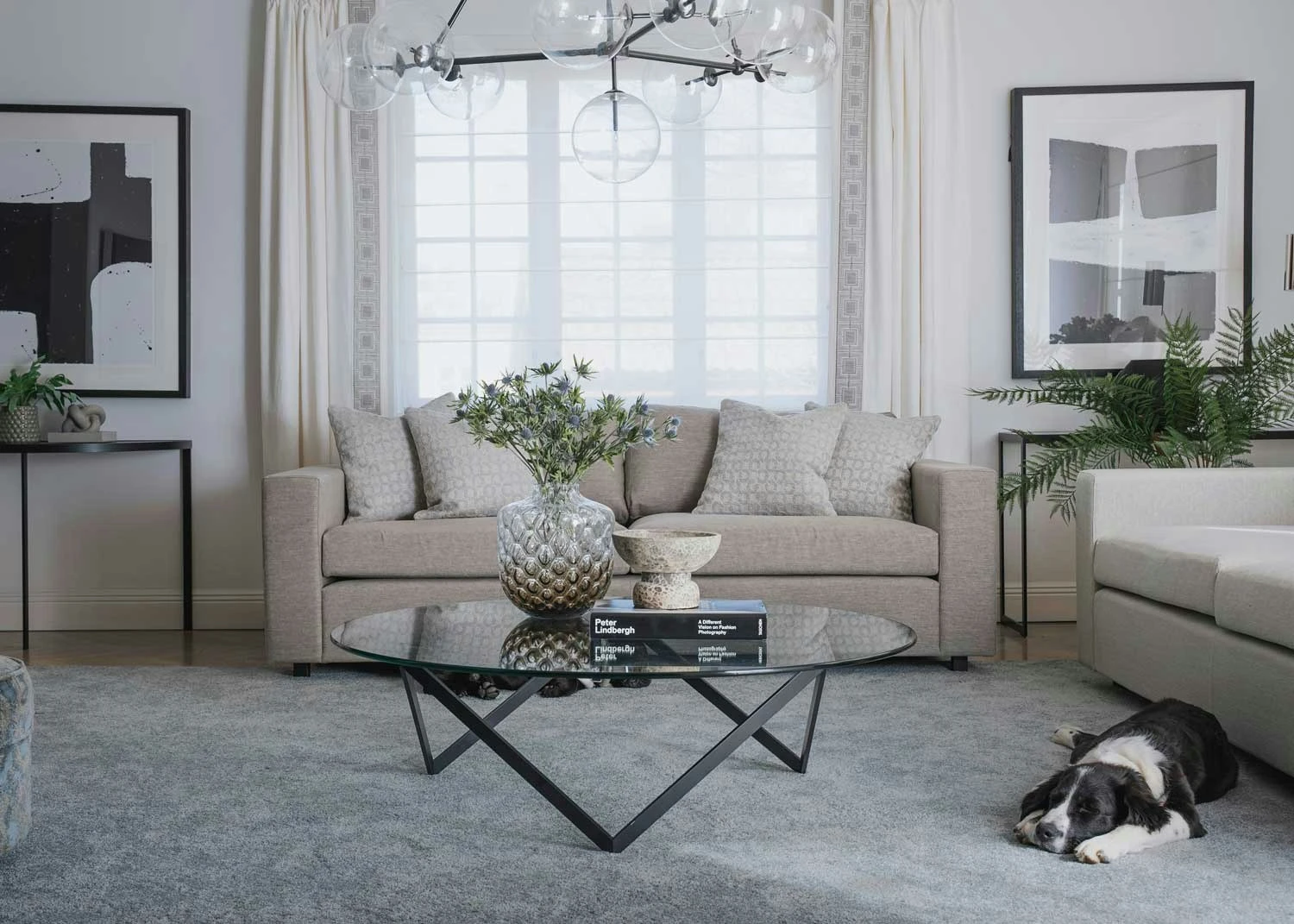 Sirius Kaffeetisch Ø120x38 Cm, Schwarz 3 Sirius Kaffeetisch Ø120x38 Cm, Schwarz – Bild 3