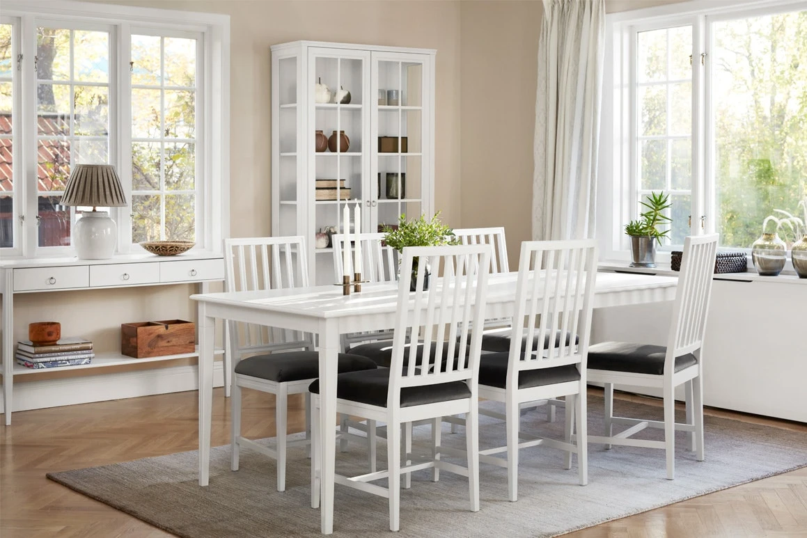 Stockholm 2.0 Sideboard 130x34x80, Whitewash 3 Stockholm 2.0 Sideboard 130x34x80, Whitewash – Bild 3