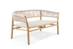 Kilt Sofa 2-Sitzer, Pickled Teak / Grau 8 Kilt Sofa 2-Sitzer, Pickled Teak / Grau -SitzEleganz Geschaft ethimo kilt 2 seater sofa 2 1