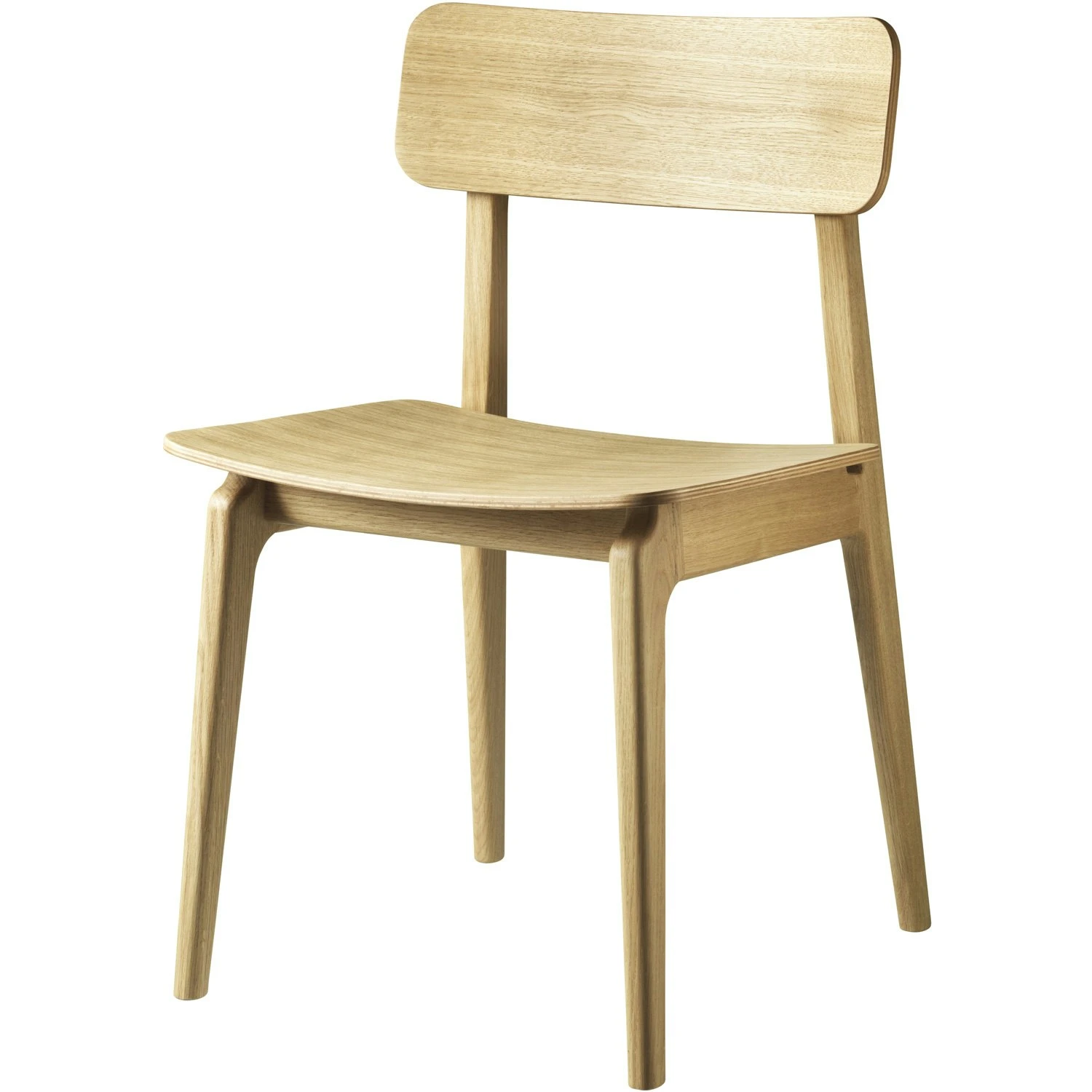 J175 Åstrup Dining Chair , Lacquered Oak 2 J175 Åstrup Dining Chair , Lacquered Oak – Bild 2