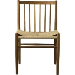 J80 Stuhl, Geräucherte Eiche / Sitz Natur