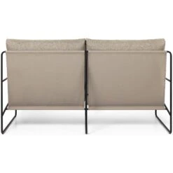 Ferm LIVING Desert Dolce Sofa Dark Sand / Schwarz, 2-Sitzer 10 Ferm LIVING Desert Dolce Sofa Dark Sand / Schwarz, 2-Sitzer -SitzEleganz Geschaft ferm living desert dolce sofa black dark sand 4