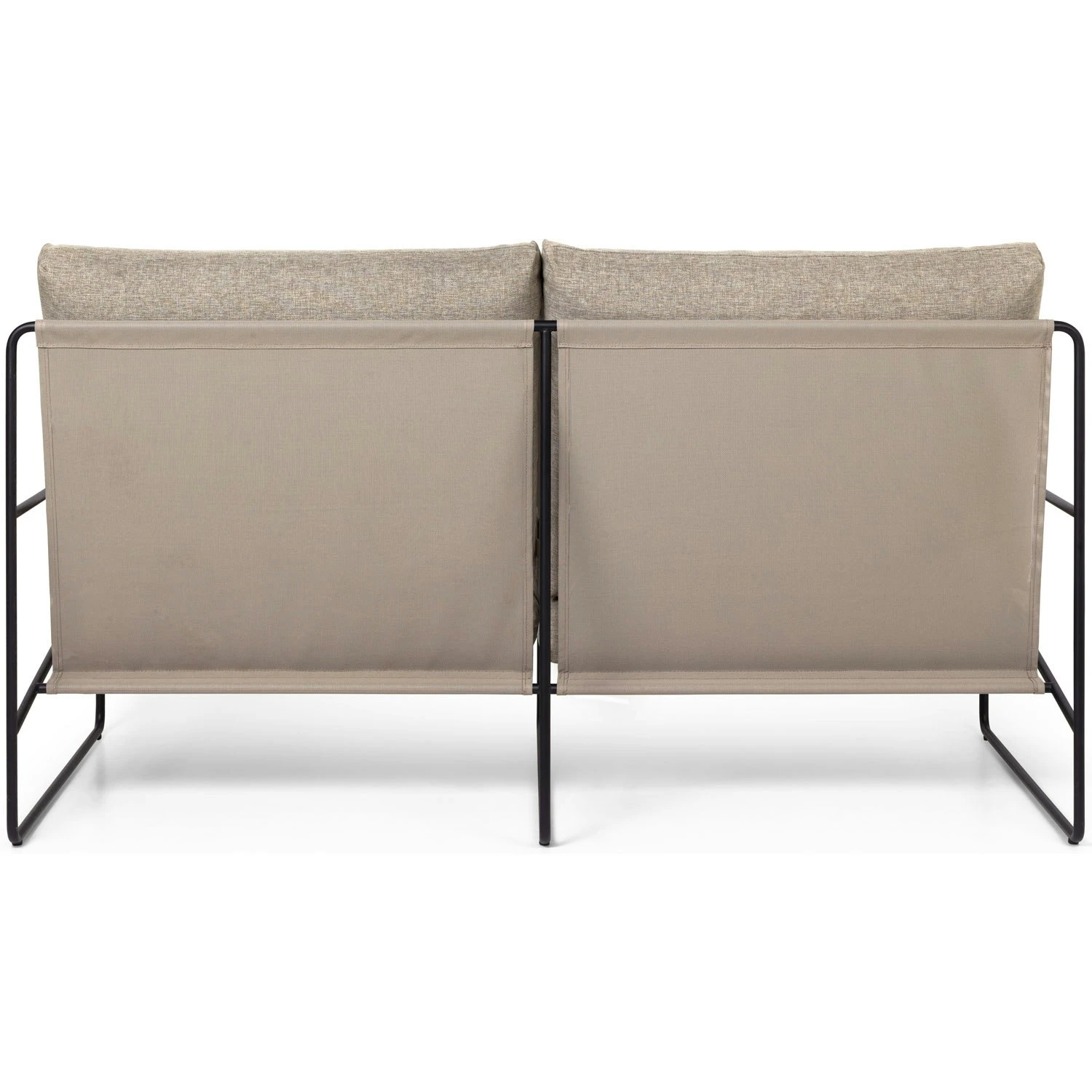 Ferm LIVING Desert Dolce Sofa Dark Sand / Schwarz, 2-Sitzer 5 Ferm LIVING Desert Dolce Sofa Dark Sand / Schwarz, 2-Sitzer – Bild 5