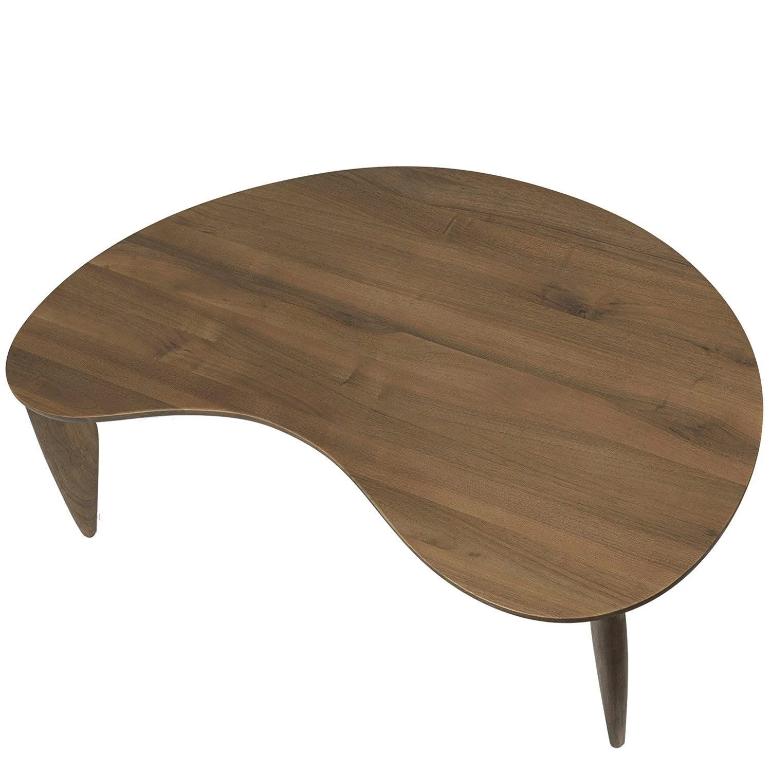 Ferm LIVING Feve Kaffeetisch, Walnussfarben 2 Ferm LIVING Feve Kaffeetisch, Walnussfarben – Bild 2