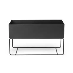 Ferm LIVING Plant Box Large Blumenkasten, Schwarz