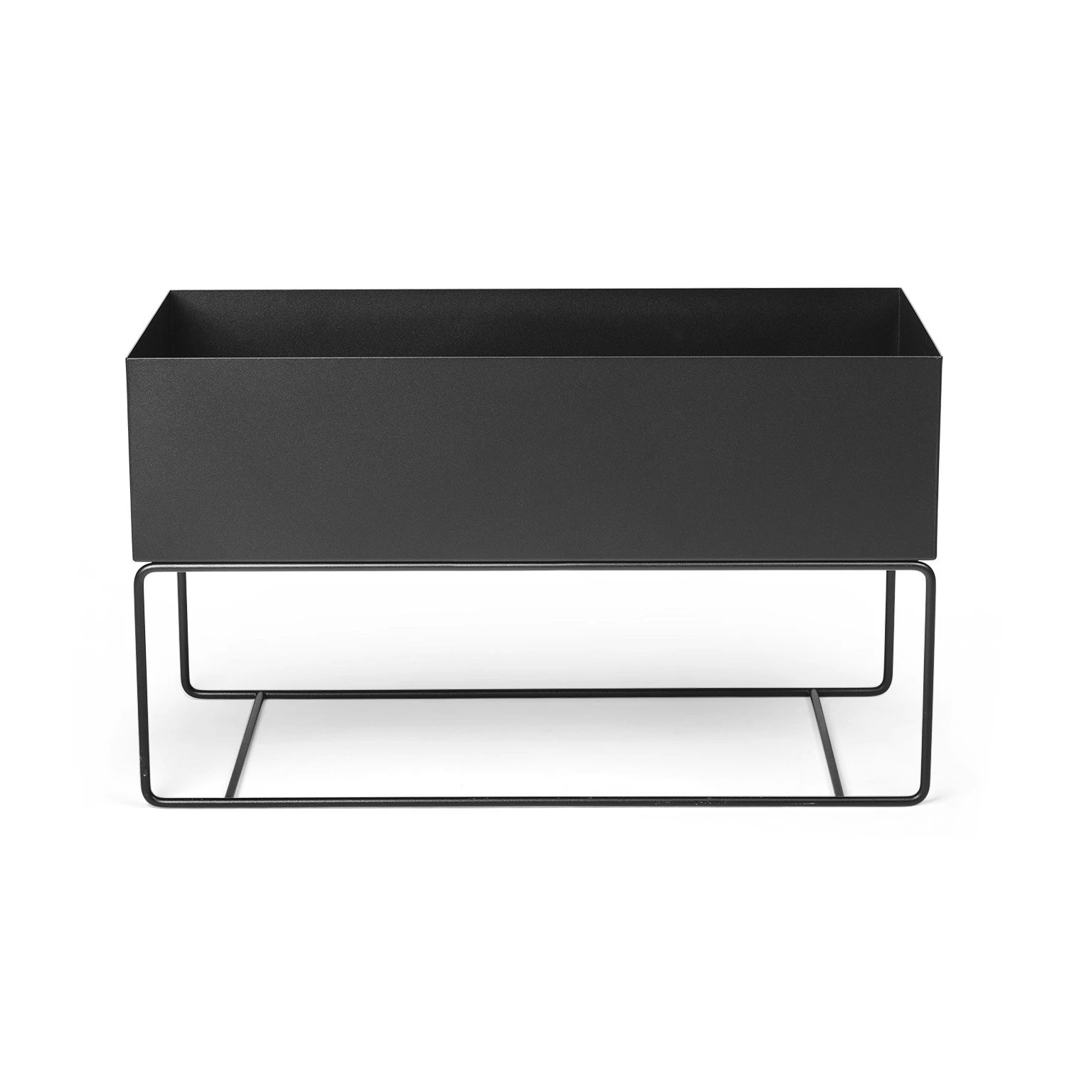 Ferm LIVING Plant Box Large Blumenkasten, Schwarz 1 Ferm LIVING Plant Box Large Blumenkasten, Schwarz