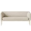 Ferm LIVING Turn Boucle 2-Sitzer-Sofa, Altweiß