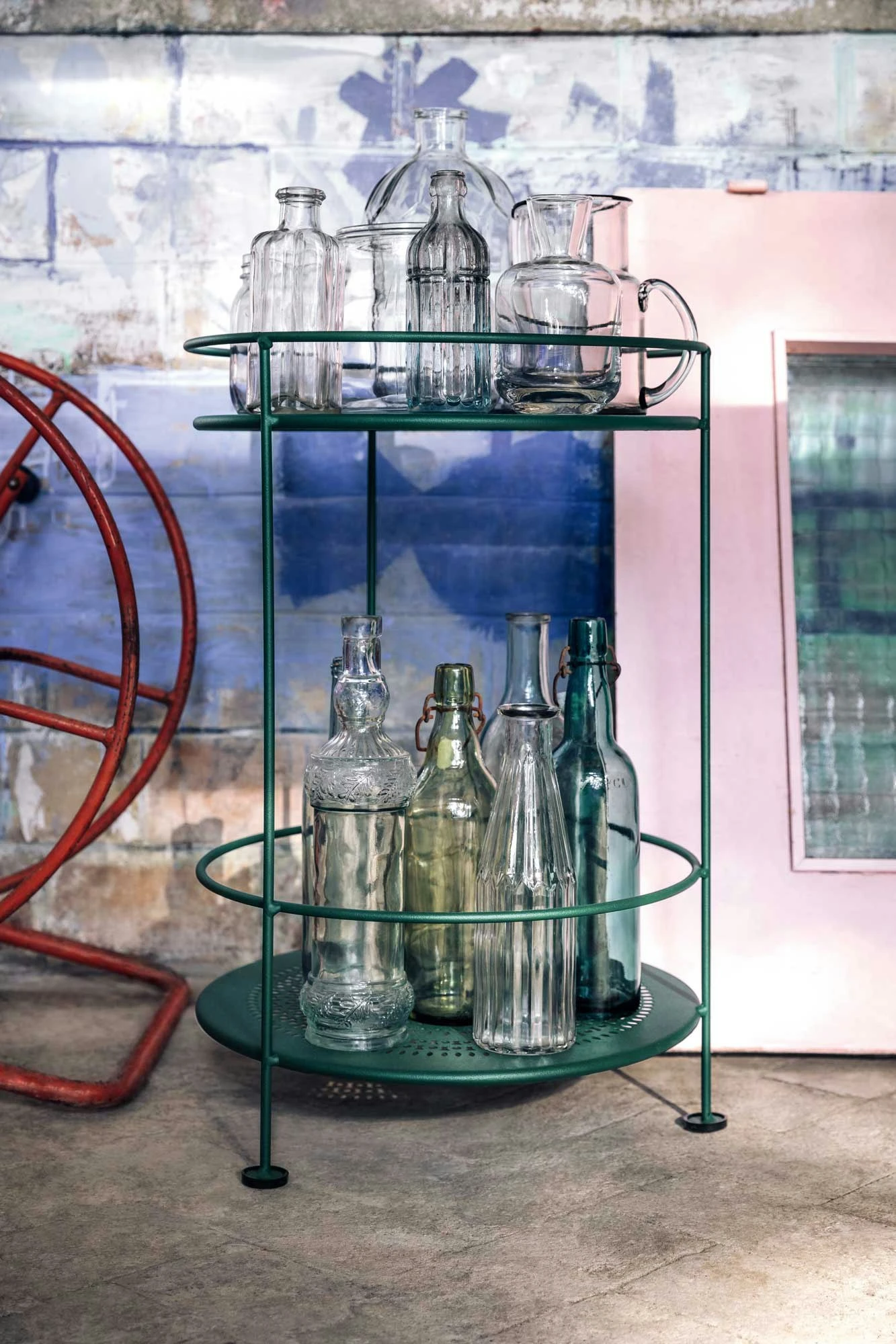 Guinguette Perforierter Beistelltisch, Ø40 Cm/ Rosemary 3 Guinguette Perforierter Beistelltisch, Ø40 Cm/ Rosemary – Bild 3